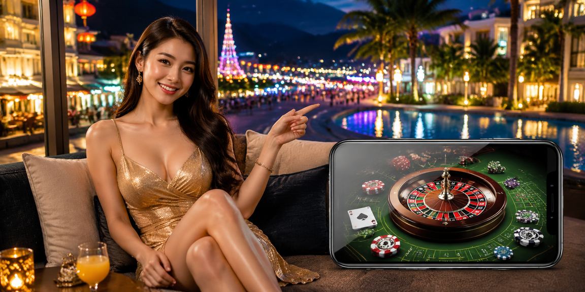 Màn hình cá cược casino trực tuyến tại Việt Nam với giao diện rõ ràng
